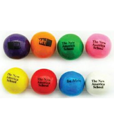 Unwrapped Imprinted Small Gumballs