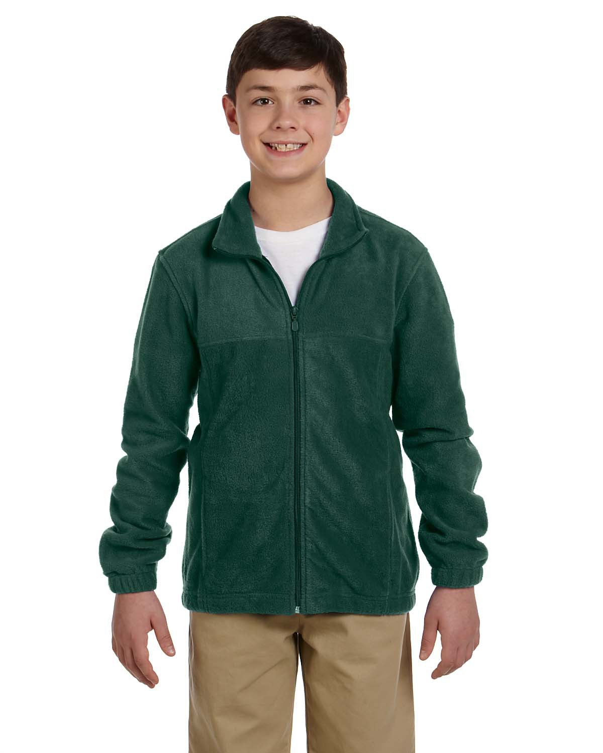 Youth 8 oz. Full-Zip Fleece