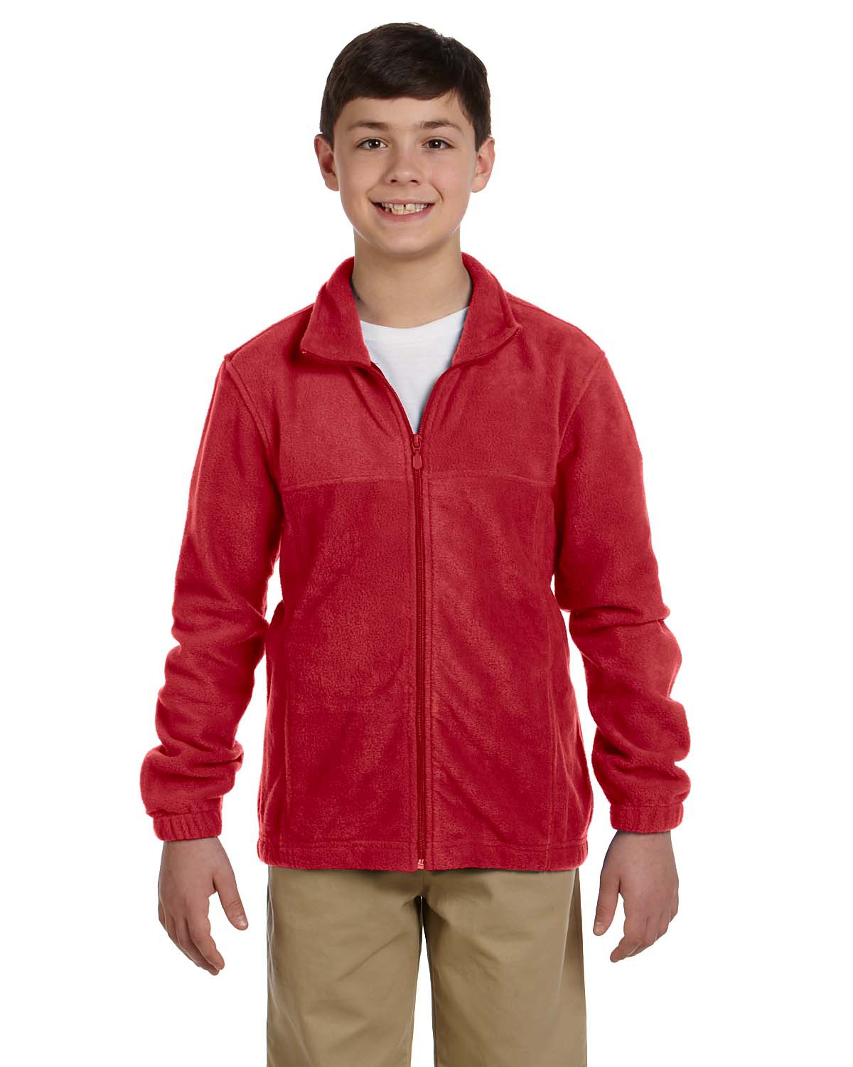 Youth 8 oz. Full-Zip Fleece
