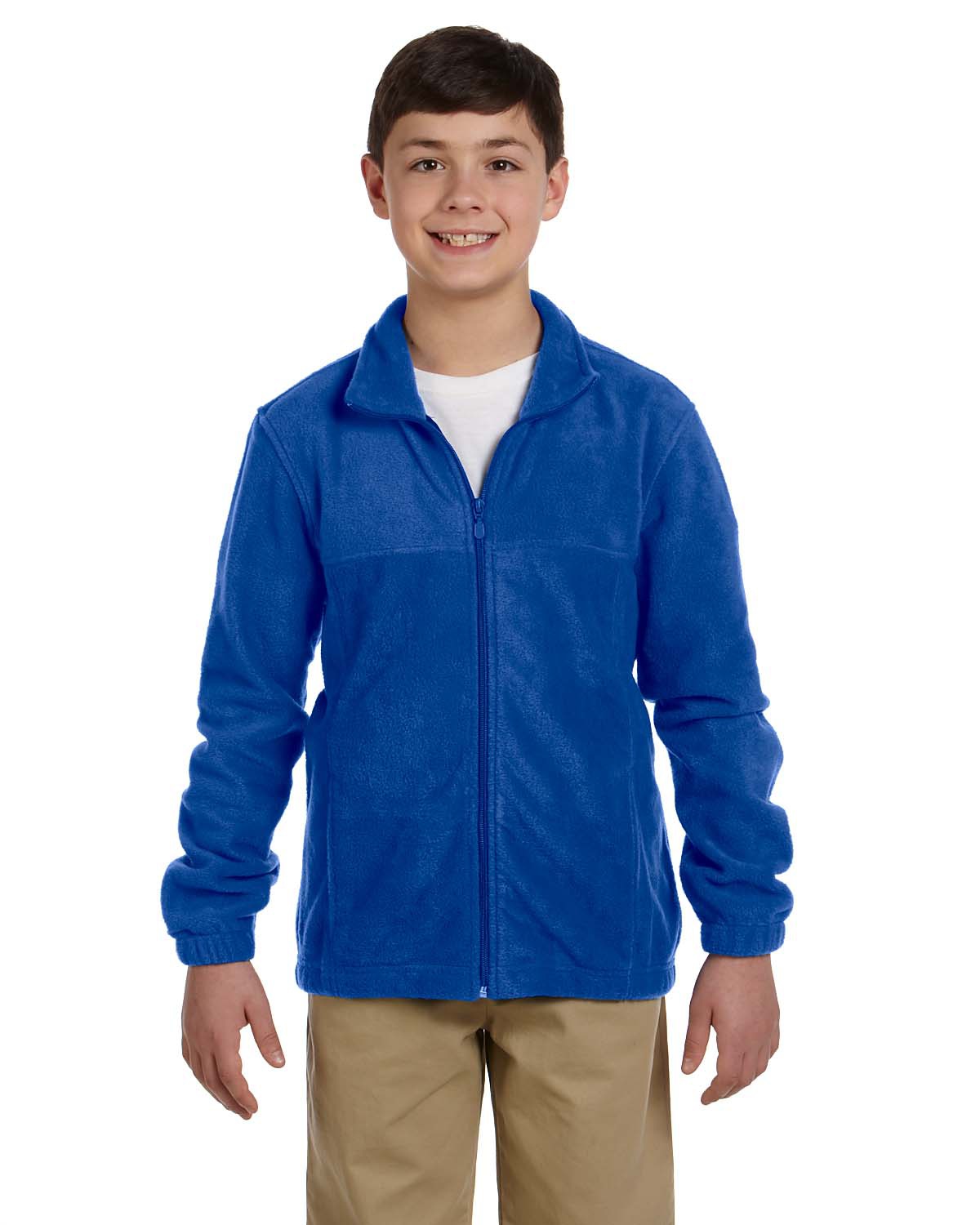 Youth 8 oz. Full-Zip Fleece