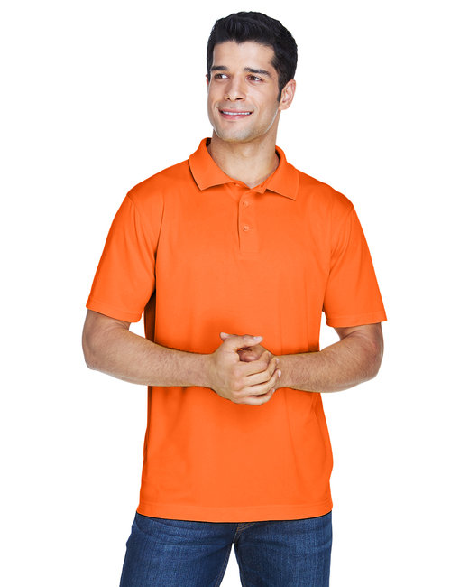 Harriton Men's Polytech Polo