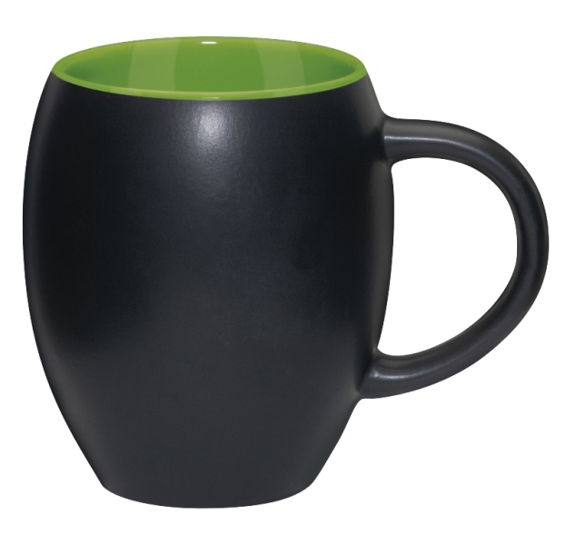 Matte Barrel With Color Mug - 17 oz.