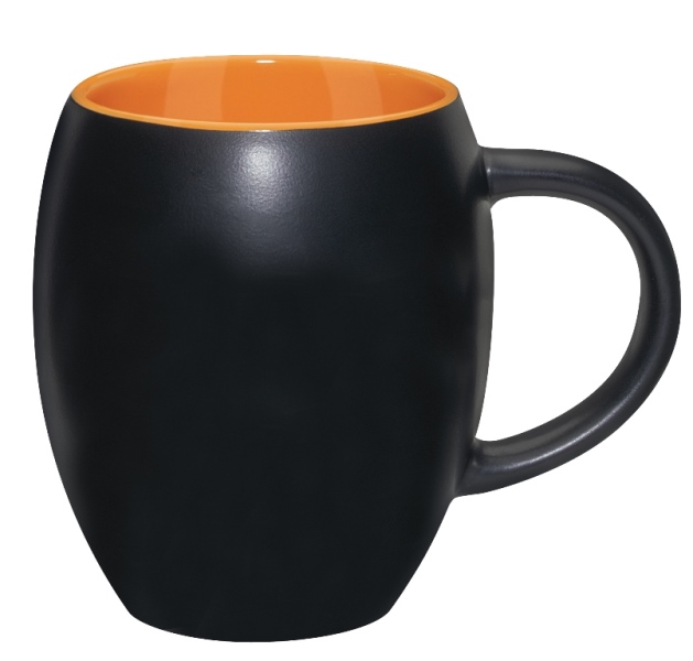Matte Barrel With Color Mug - 17 oz.