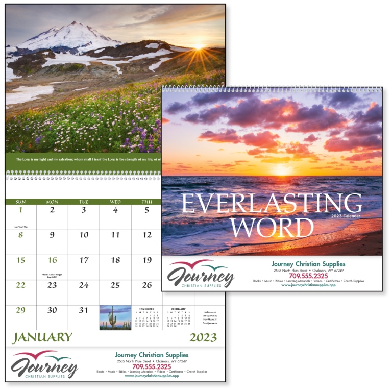 Everlasting Word without Funeral Planner - Spiral