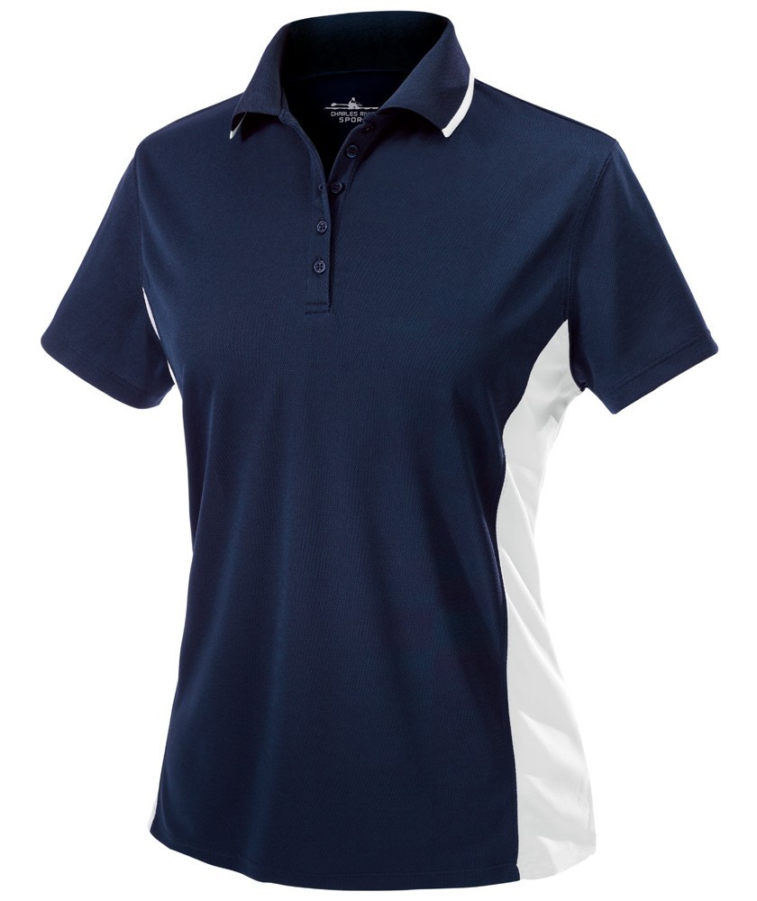 Women's Color Blocked Wicking Polo