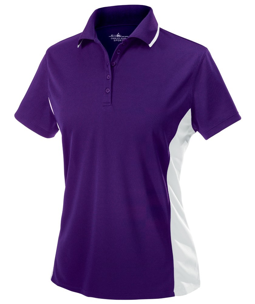 Women's Color Blocked Wicking Polo