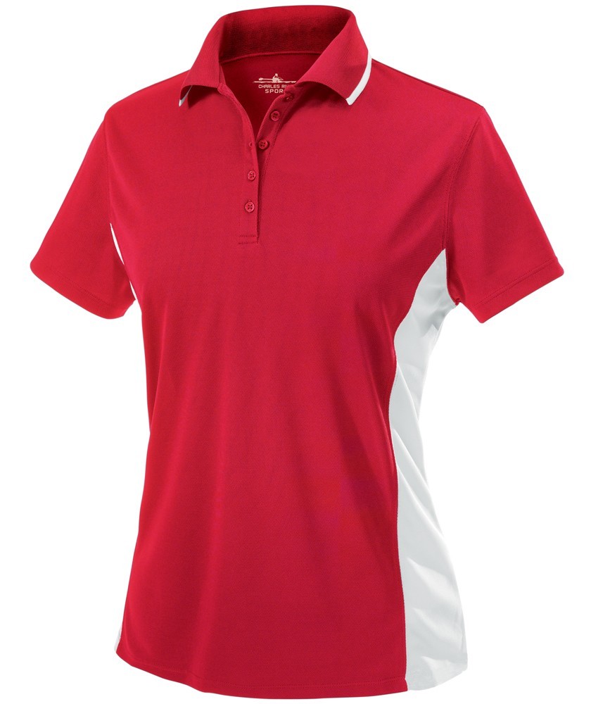 Women's Color Blocked Wicking Polo