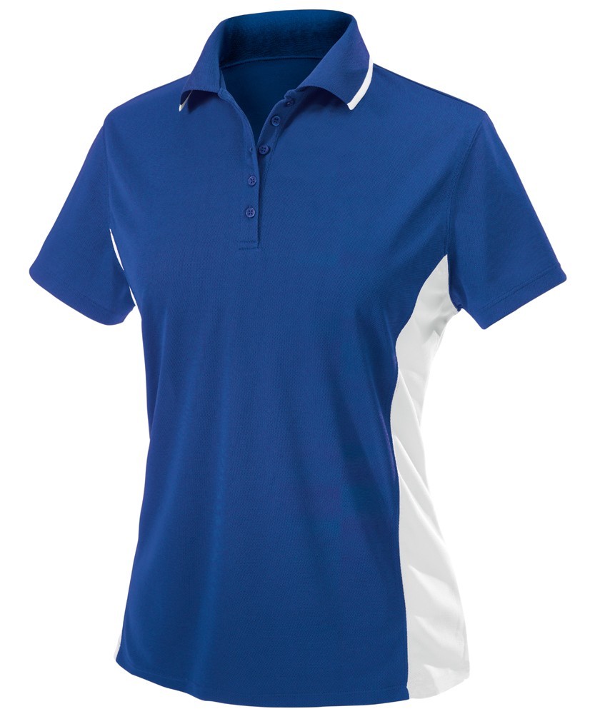 Women's Color Blocked Wicking Polo