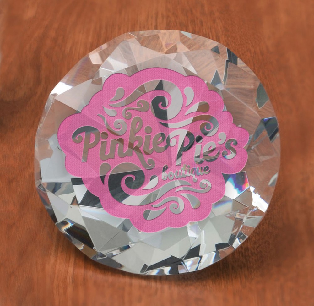 Medium Diamante Paperweight