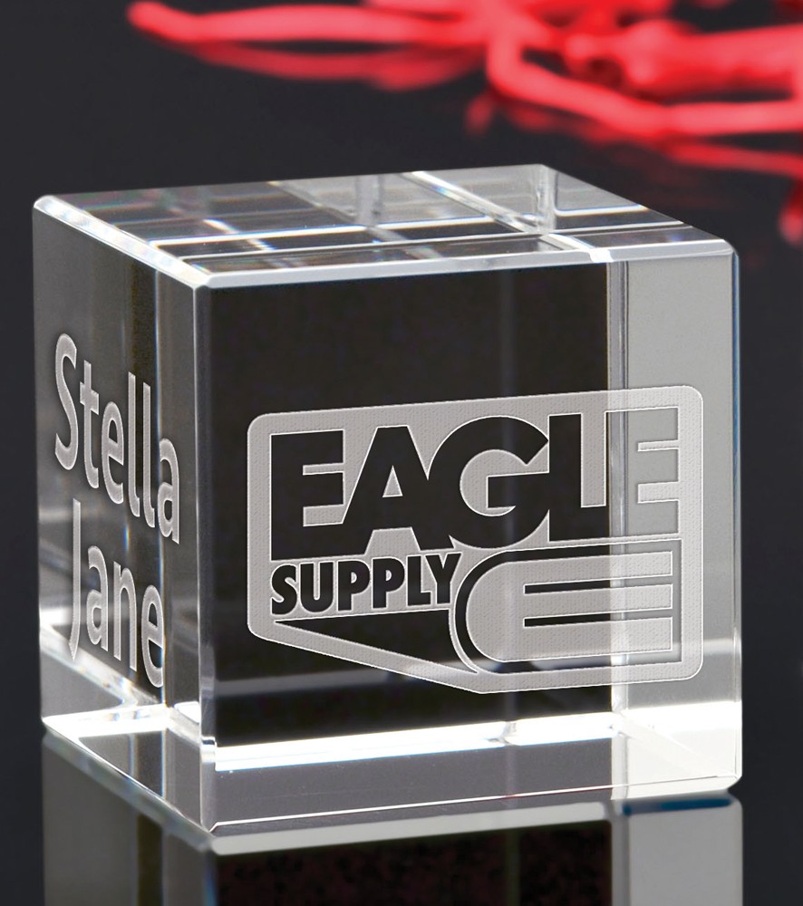 Small Cube Paperweight