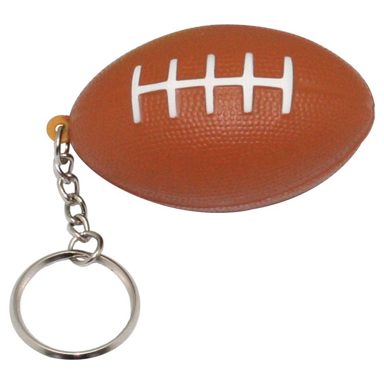 Football Stress Reliever Keyring