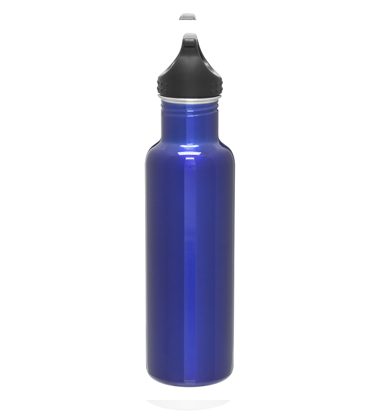 24 oz Single Wall 18/8 Stainless Steel Water Bottle