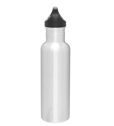 24 oz Single Wall 18/8 Stainless Steel Water Bottle