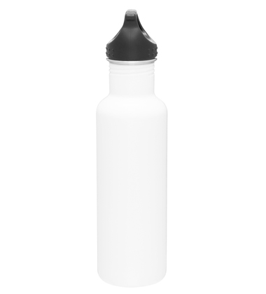 24 oz Single Wall 18/8 Stainless Steel Water Bottle