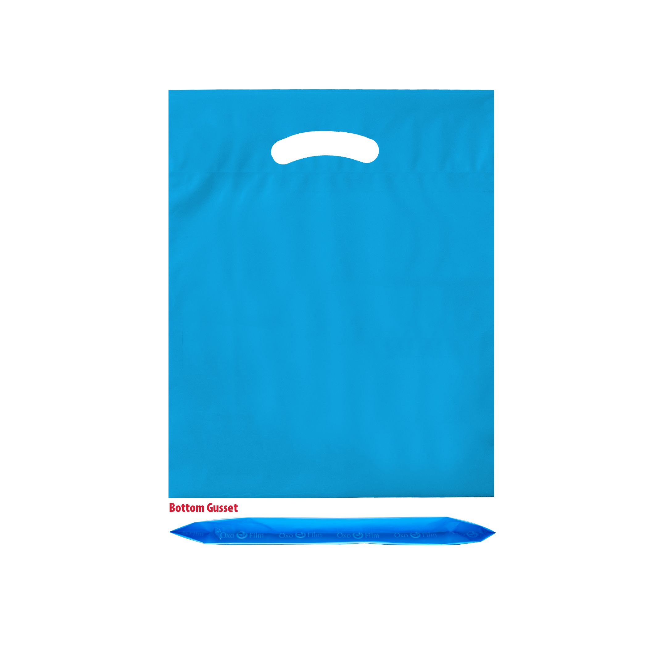 Oxo Reusable Fold-Over Reinforced Die Cut Bag