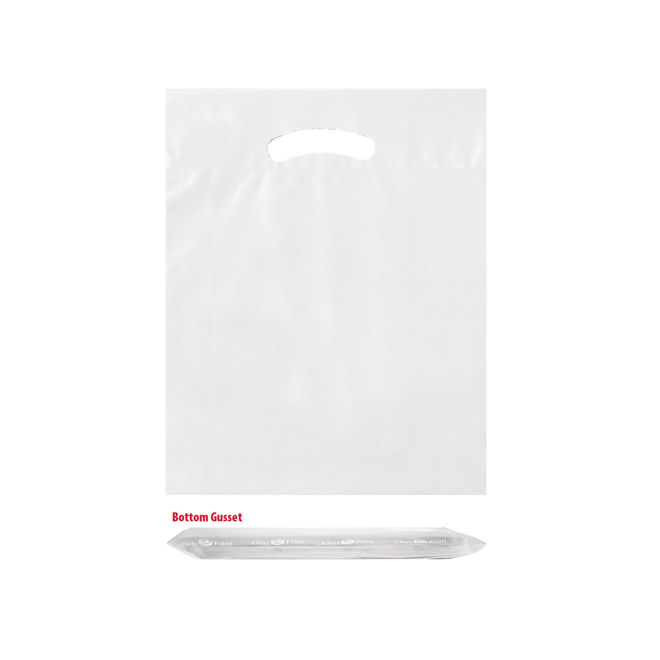 Oxo Reusable Fold-Over Reinforced Die Cut Bag
