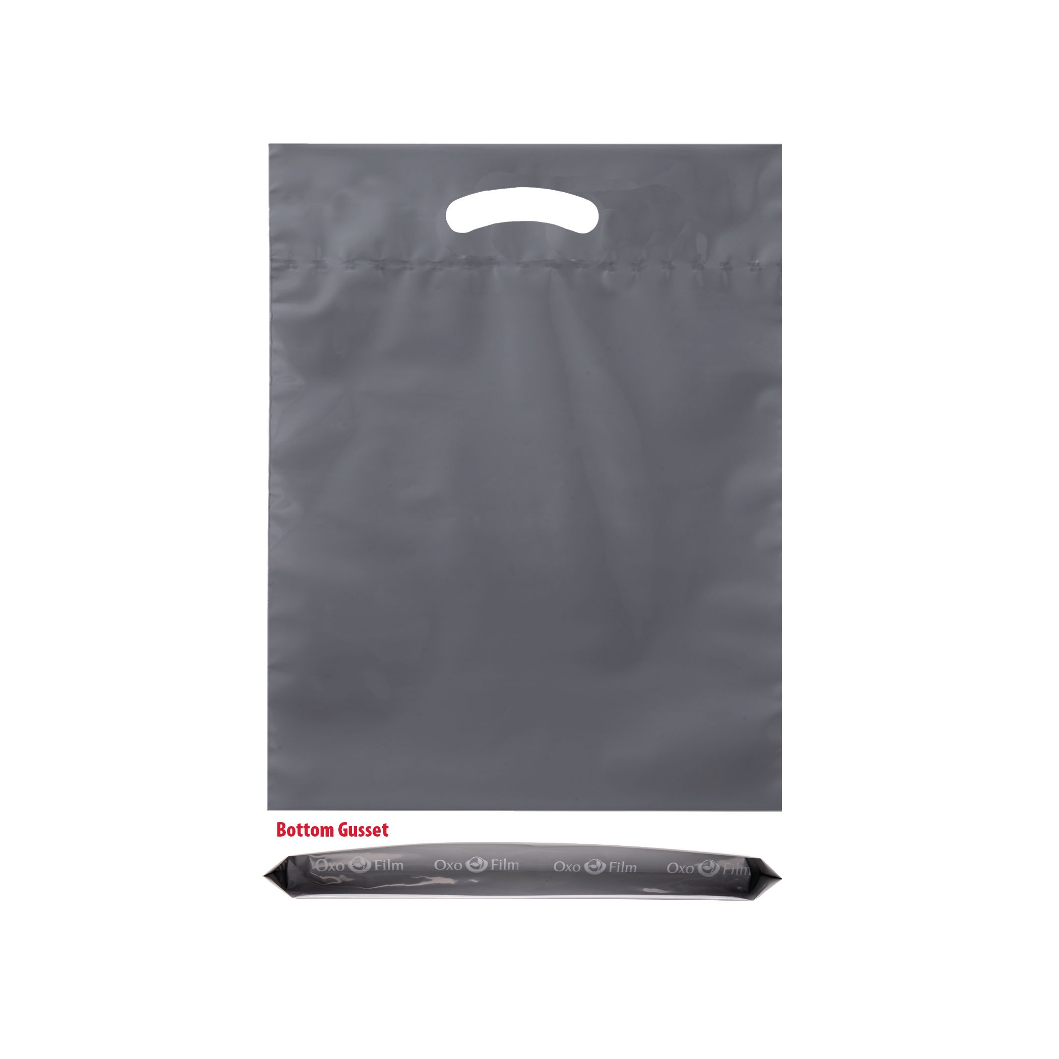 Oxo Reusable Fold-Over Reinforced Die Cut Bag