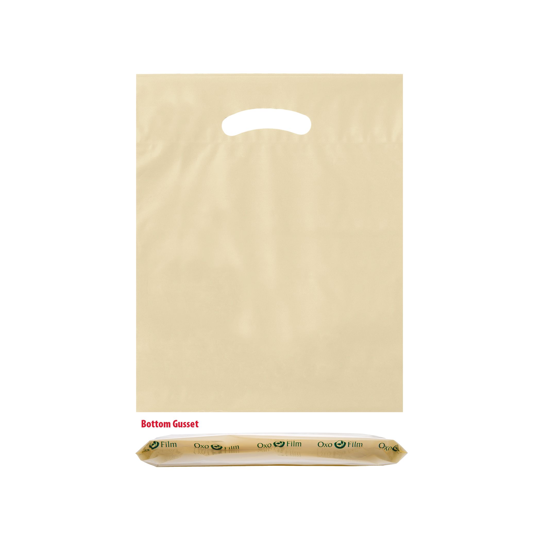 Oxo Reusable Fold-Over Reinforced Die Cut Bag