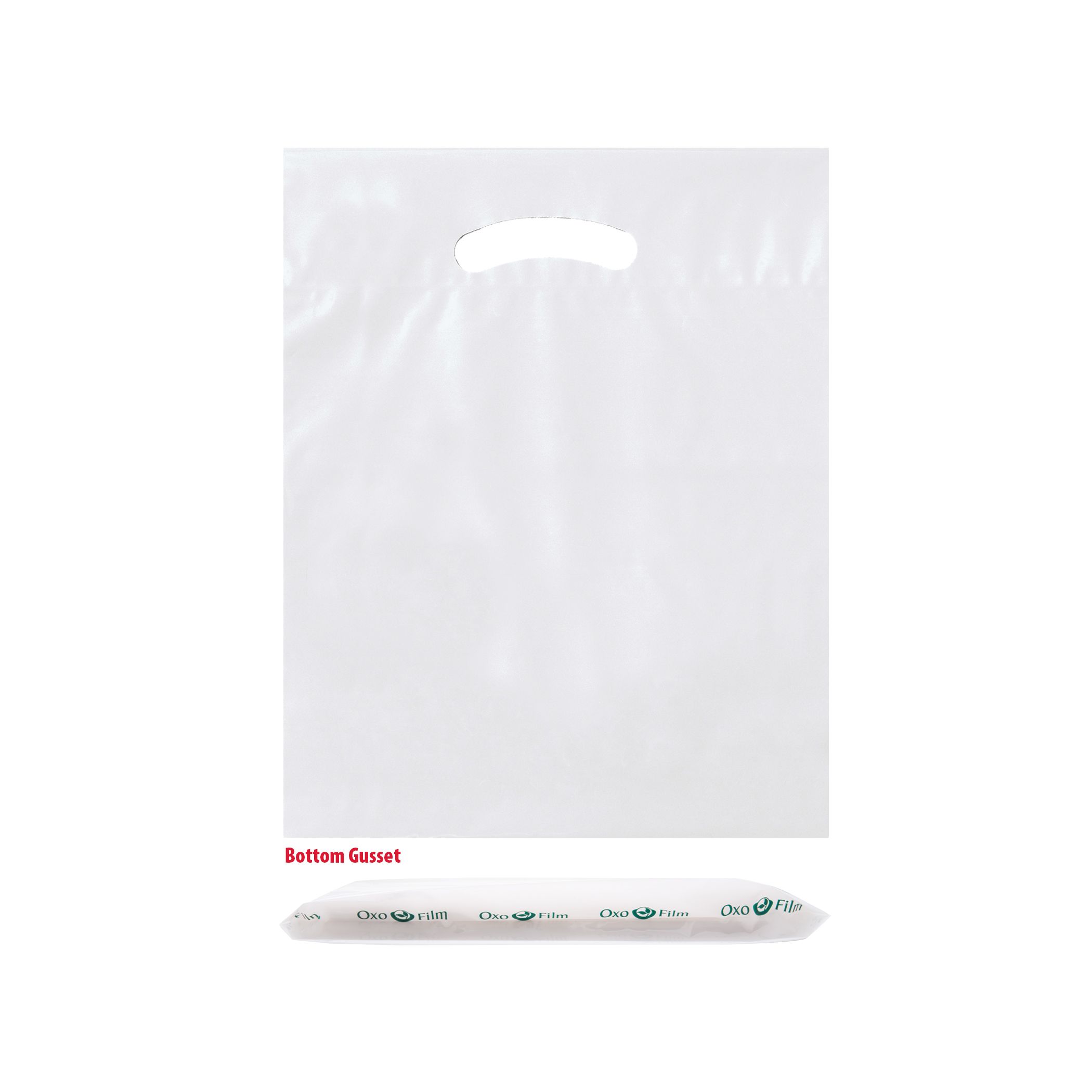 Oxo Reusable Fold-Over Reinforced Die Cut Bag