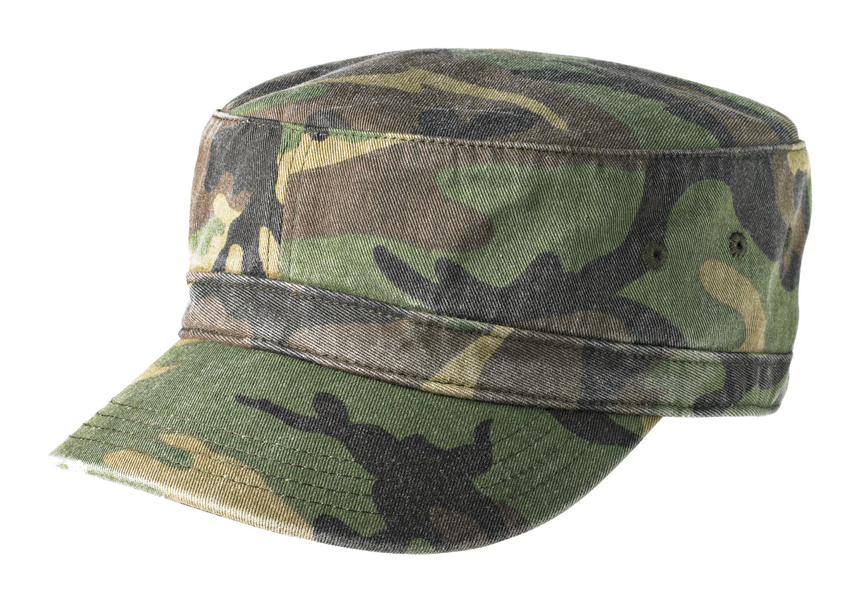District® - Distressed Military Hat