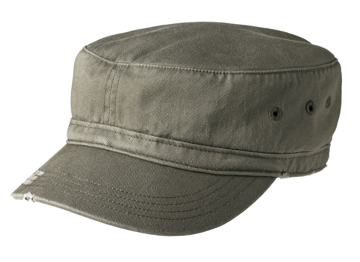 District® - Distressed Military Hat
