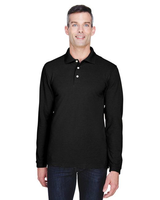 Men's 5.6 oz. Easy Blend™ Long-Sleeve Polo