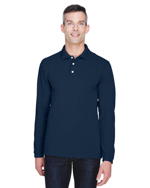 Men's 5.6 oz. Easy Blend™ Long-Sleeve Polo