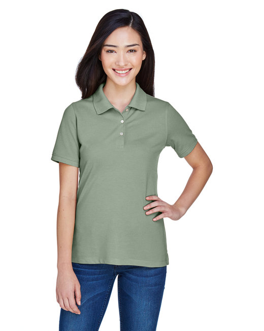 Harriton Ladies' Easy Blend™ Polo
