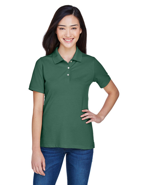 Harriton Ladies' Easy Blend™ Polo