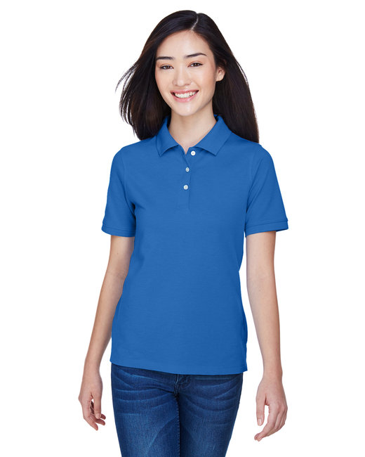 Harriton Ladies' Easy Blend™ Polo