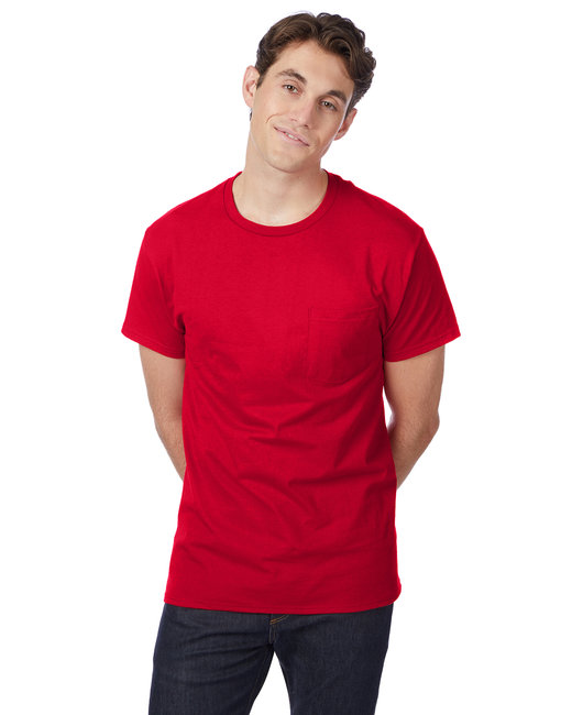 Hanes Men's Authentic-T Pocket T-Shirt