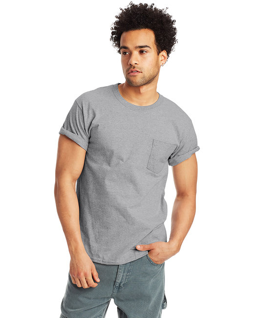 Hanes Men's Authentic-T Pocket T-Shirt