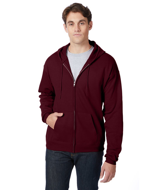 Hanes Adult EcoSmart® Full-Zip Hooded Sweatshirt