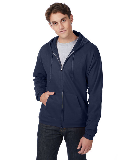 Hanes Adult EcoSmart® Full-Zip Hooded Sweatshirt