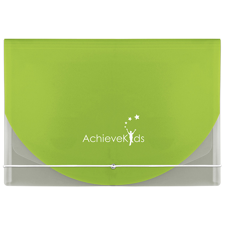 Color Flap Translucent Document Holder