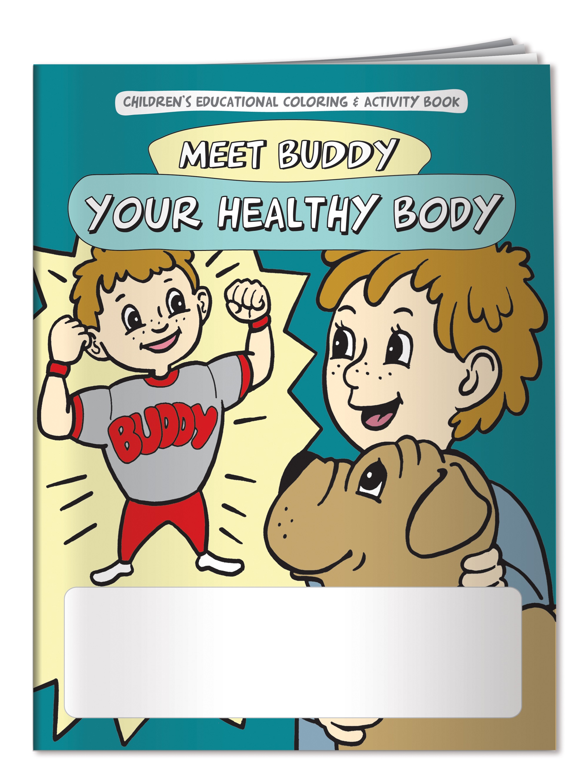 Coloring Book: Meet Buddy Your Healthy Body