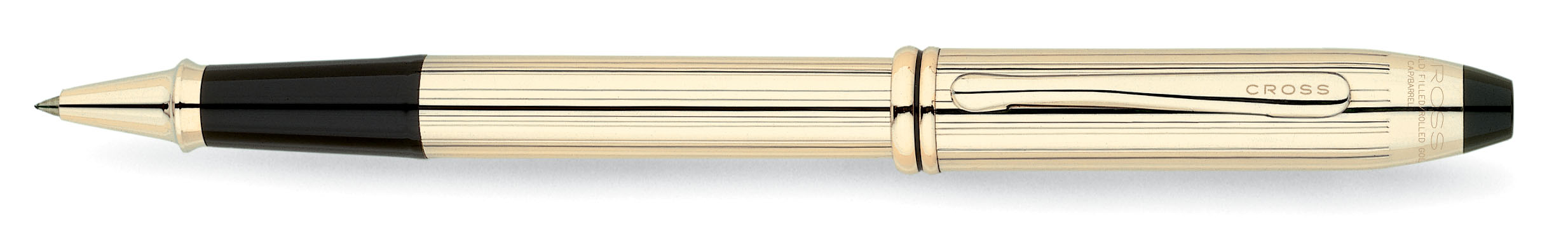 Townsend® 10KT Gold Filled/Rolled Gold Rollerball Pen