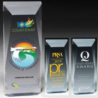 Faceted Obelisk Award - 9 3/4