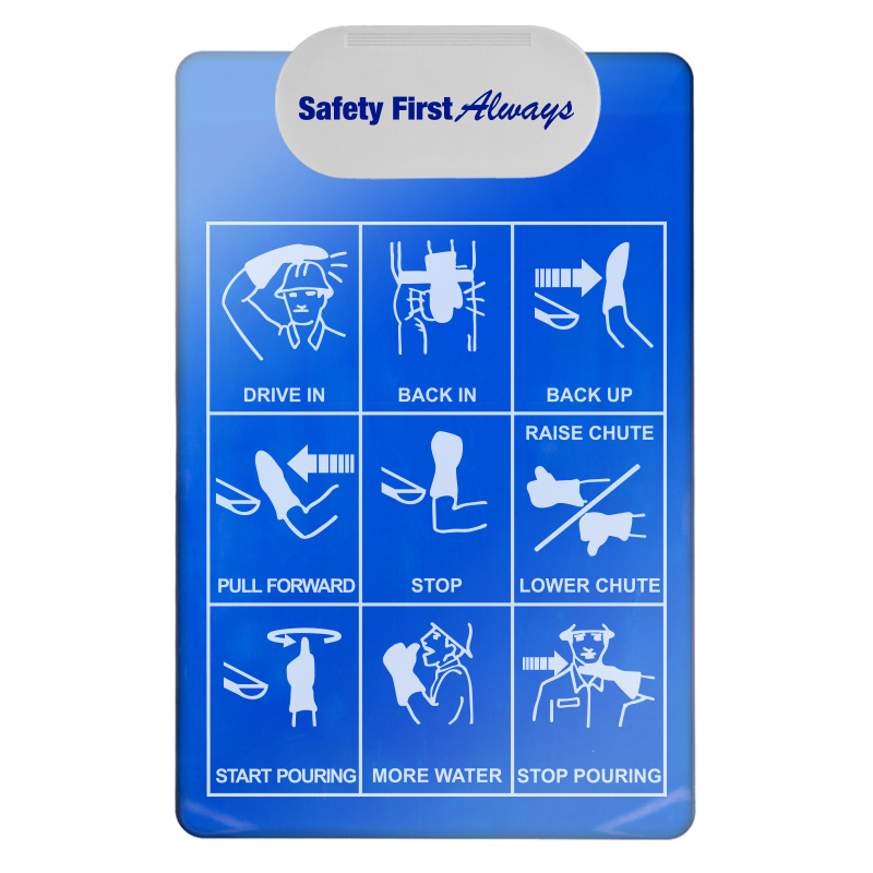 Transparent Clipboard with Oval Clip