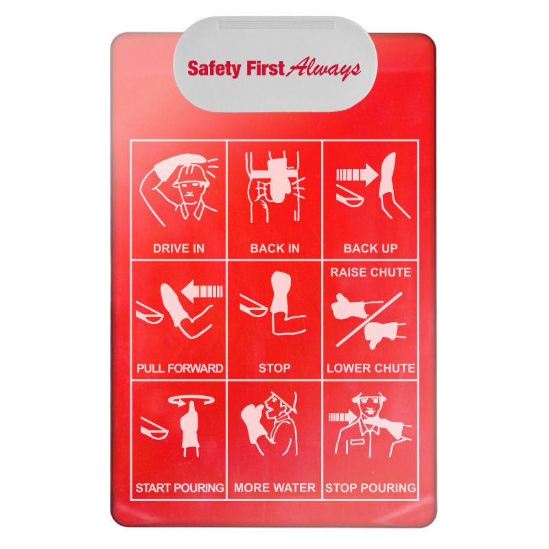 Transparent Clipboard with Oval Clip
