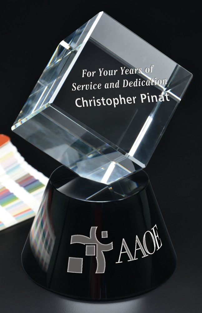 Tilting Cube on Base