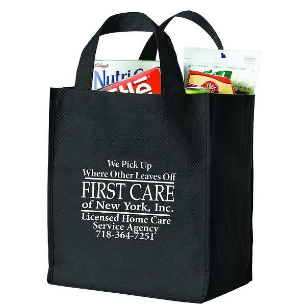 Insulated Polytex Tote with Zipper