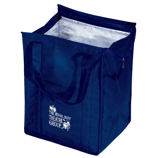Insulated Polytex Tote with Zipper