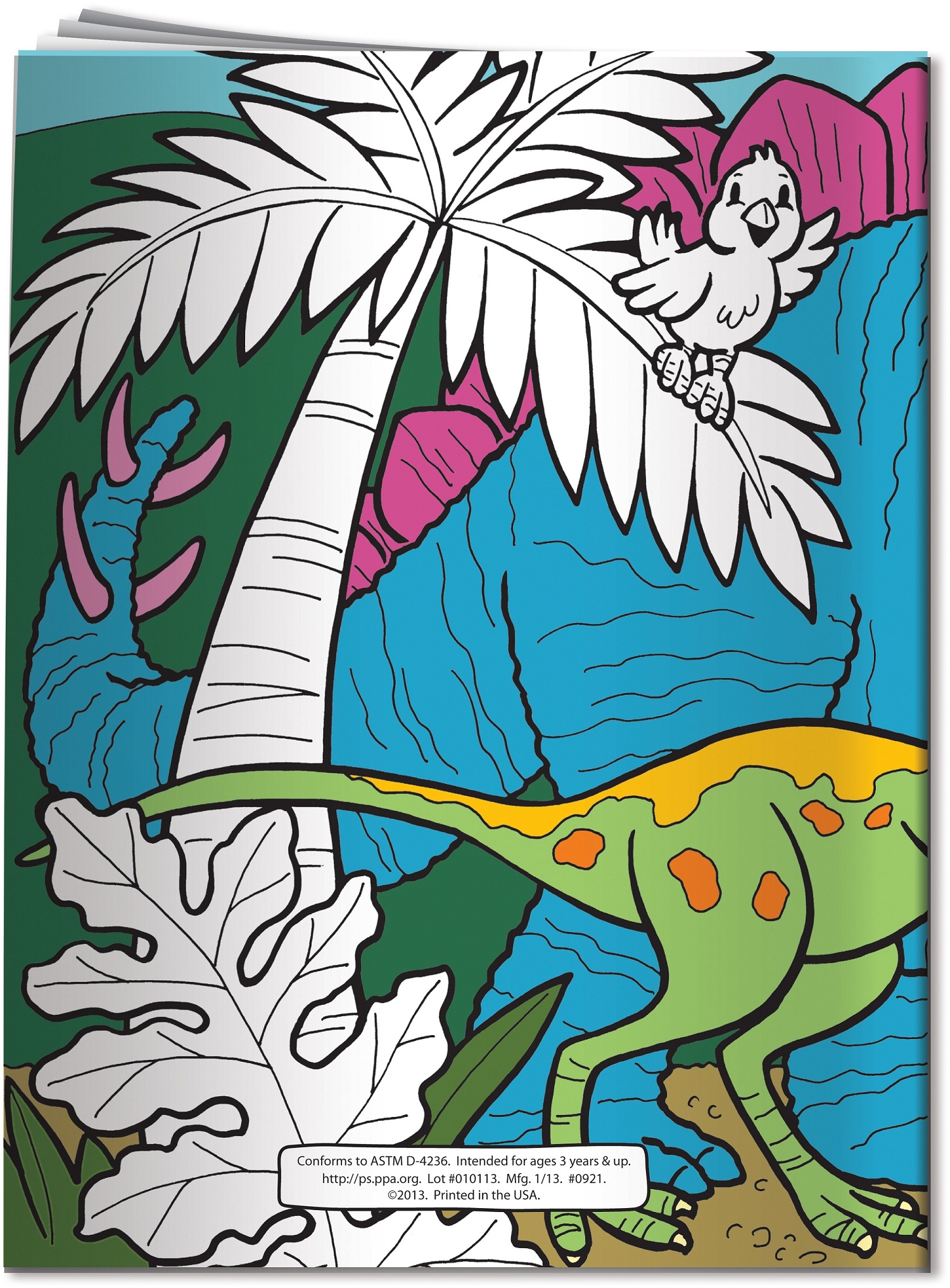 Coloring Book: Let's Color!