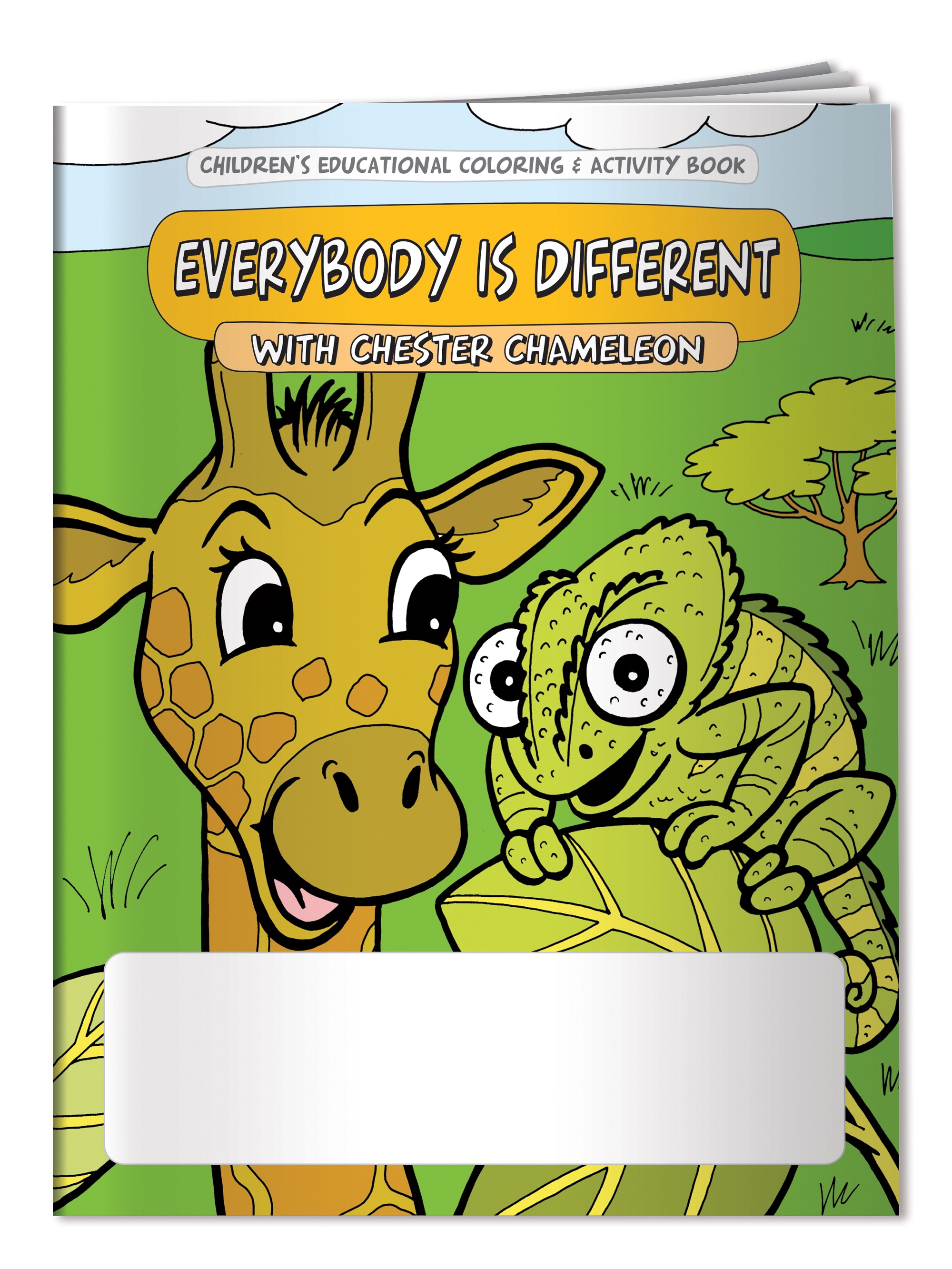 Coloring Book: Everybody is Different