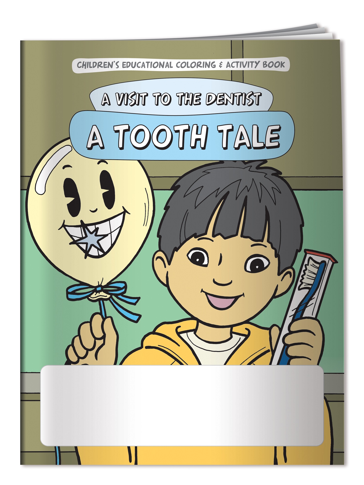 Coloring Book: A Tooth Tale