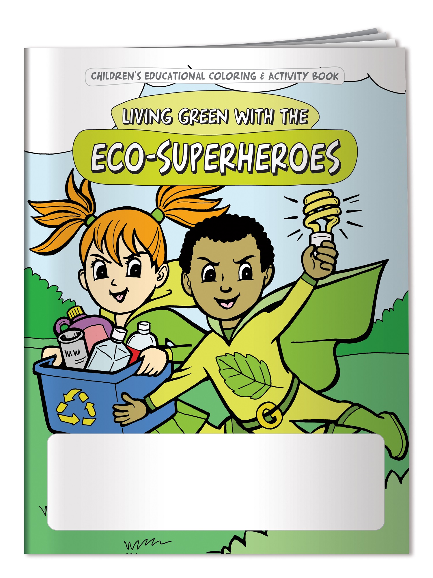 Coloring Book: Eco-Superheroes