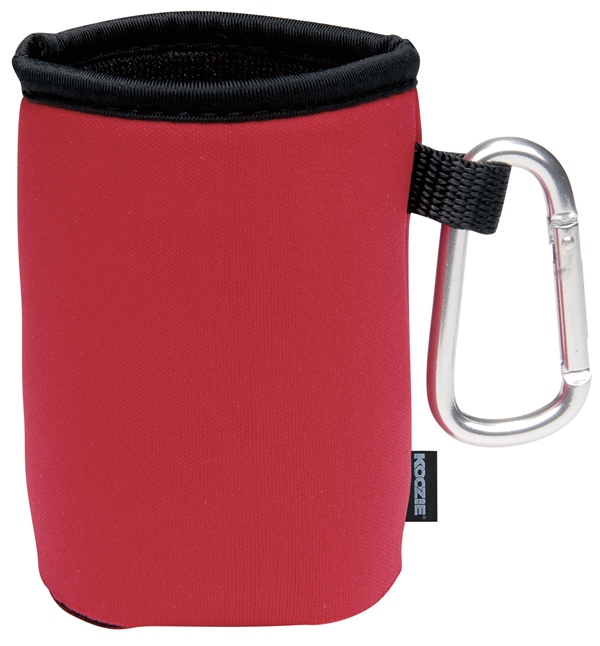 Koozie® Collapsible Can Kooler with Carabiner
