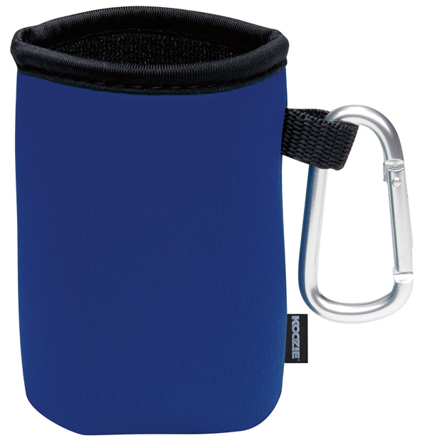 Koozie® Collapsible Can Kooler with Carabiner