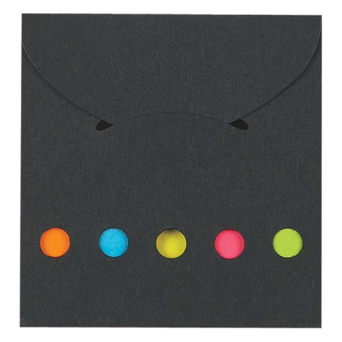 Sticky Notes And Flags In Pocket Case